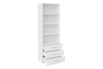 Lindesberg Bokhylle 63 cm - Hvit - Oppbevaring - Hyller - Bokhylle