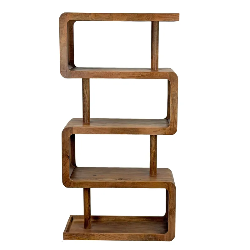 Livova frittstående hylle 80 cm, naturbrun