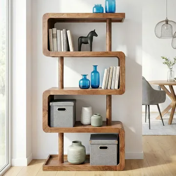 Livova frittstående hylle 80 cm - naturbrun - Oppbevaring - Hyller - Hylleplan & hyllekonsoll
