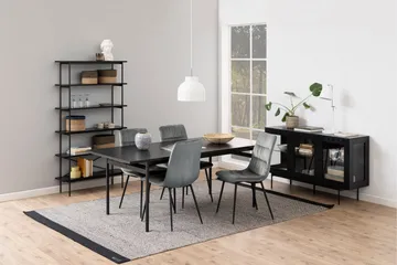 Mehoopany Bokhylle 94 cm i Malt Tre - Sort - Oppbevaring - Hyller - Bokhylle