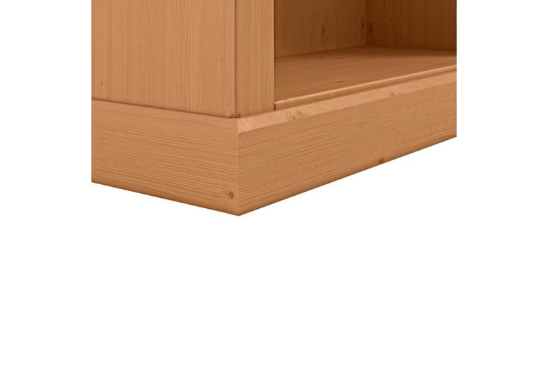 Mille Bokhylle 120x77 cm - Brun - Oppbevaring - Hyller - Bokhylle