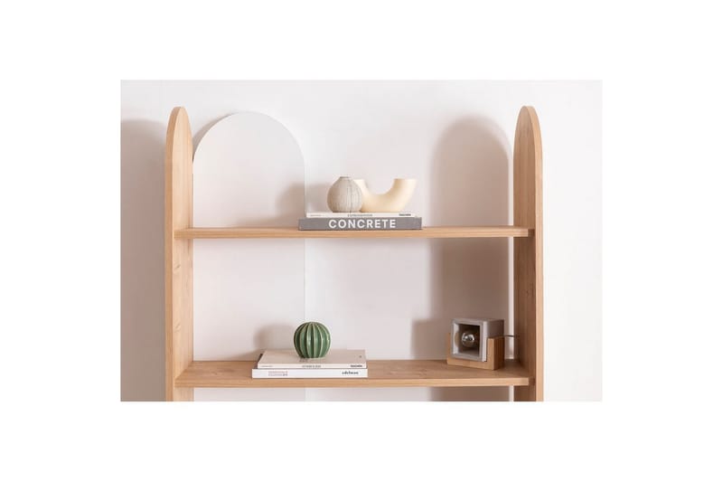 Mirra Bokhylle 90 cm - Blå/Hvit - Oppbevaring - Hyller - Bokhylle