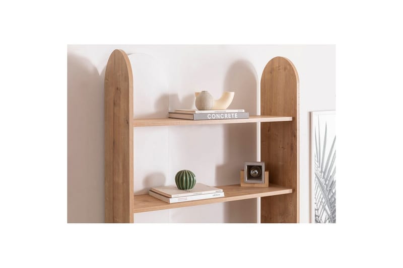 Mirra Bokhylle 90 cm - Blå/Hvit - Oppbevaring - Hyller - Bokhylle