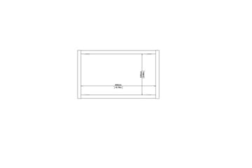 Mirros hylle 43,6x25 cm - Valnøtt - Oppbevaring - Hyller - Vegghylle