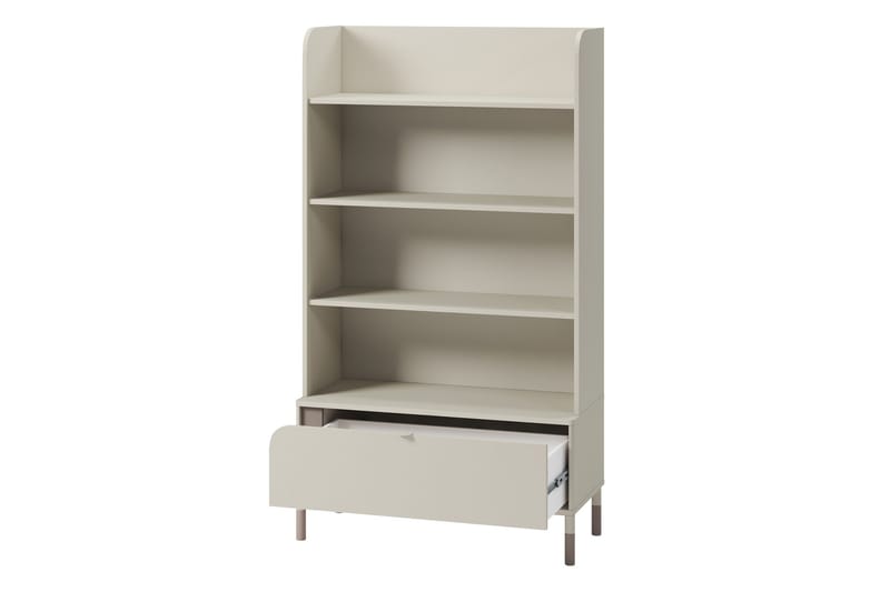 Monfort Bokhylle 89x40 cm - Beige - Oppbevaring - Hyller - Bokhylle