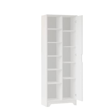 Multi Purpose Cabinet Homitis Hvit - Oppbevaring - Hyller - Bokhylle