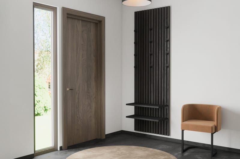 Nimes Tilbehørshylle 67x10,5 cm - Svart - Oppbevaring - Hyller - Vegghylle