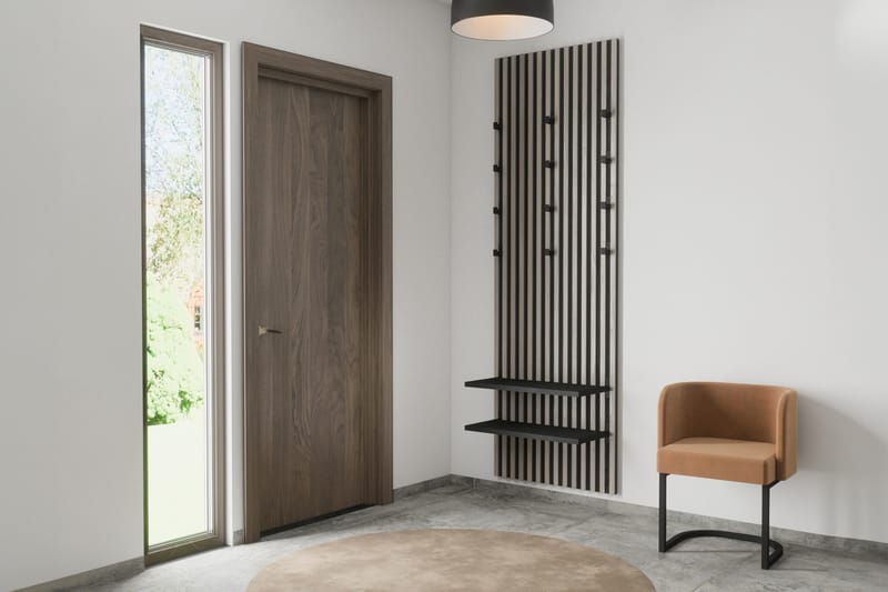 Nimes Tilbehørshylle 67x10,5 cm - Svart - Oppbevaring - Hyller - Vegghylle