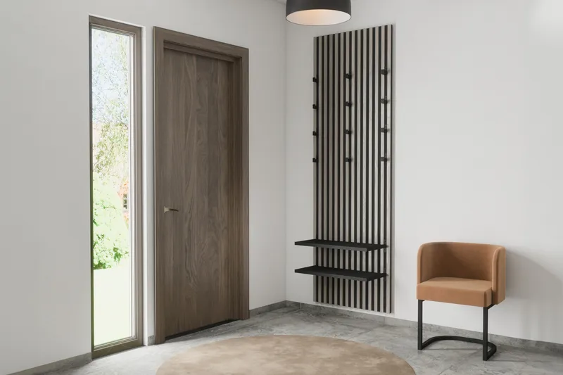 Nimes Tilbehørshylle 67x10,5 cm - Svart - Oppbevaring - Hyller - Vegghylle