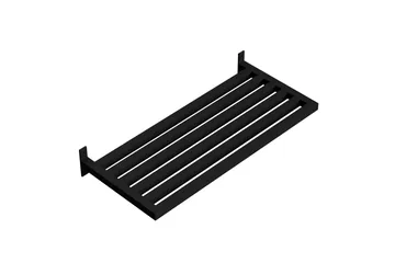 Nimes Tilbehørshylle 67x10,5 cm - Svart - Oppbevaring - Hyller - Vegghylle