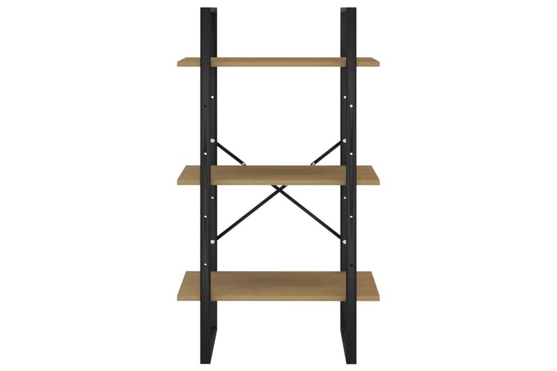 Oppbevaringshylle 60x30x105 cm heltre furu brun - Brun - Oppbevaring - Hyller - Bokhylle