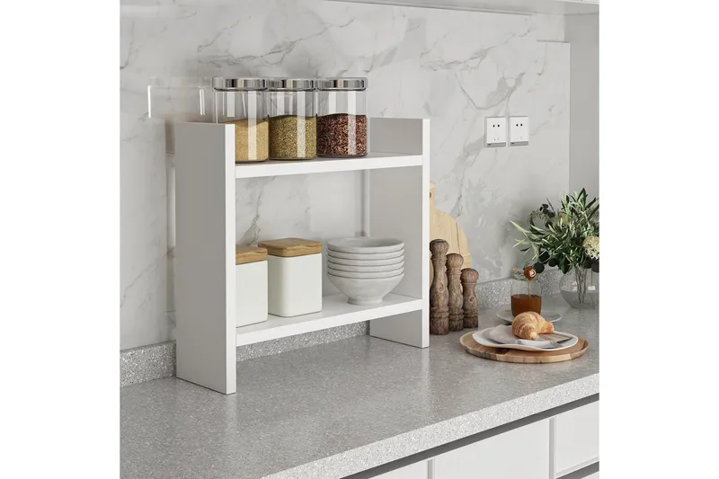 Endicott Lagerhylle 34x10 cm - Hvit - Oppbevaring - Hyller - Oppbevaringshylle - Lagerhylle