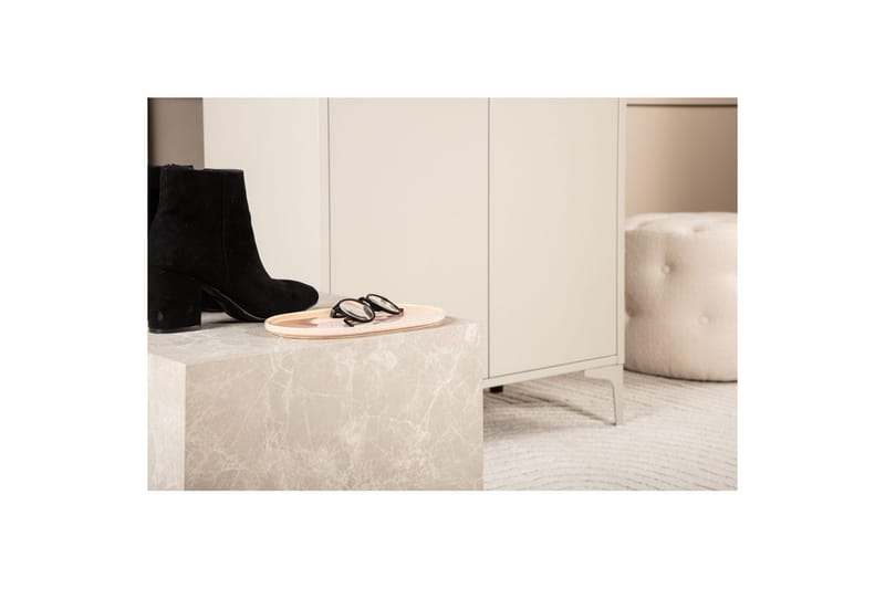 Garderobe Piring - Beige - Oppbevaring - Hyller - Oppbevaringshylle - Lagerhylle