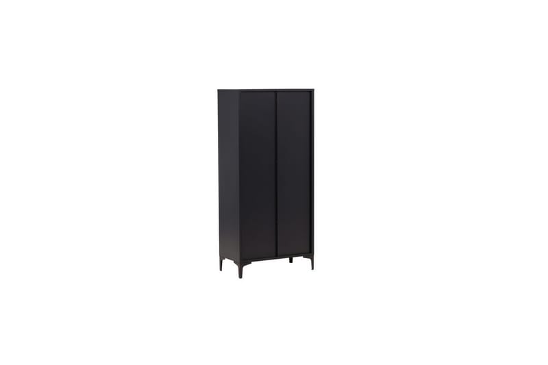 Garderobe Piring - Svart - Oppbevaring - Hyller - Oppbevaringshylle - Lagerhylle