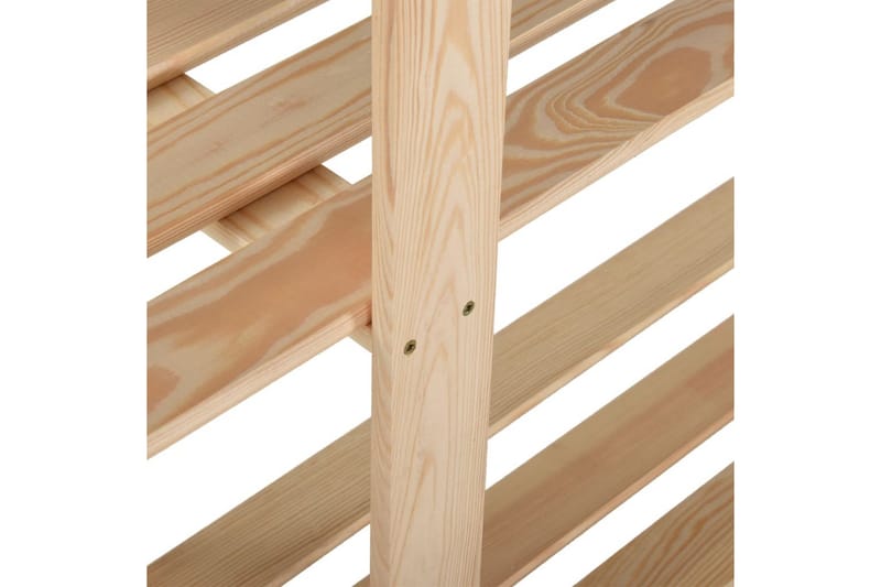Oppbevaringshylle 5 etasjer 170x28,5x170 cm heltre furu - Brun - Oppbevaring - Hyller - Oppbevaringshylle - Lagerhylle