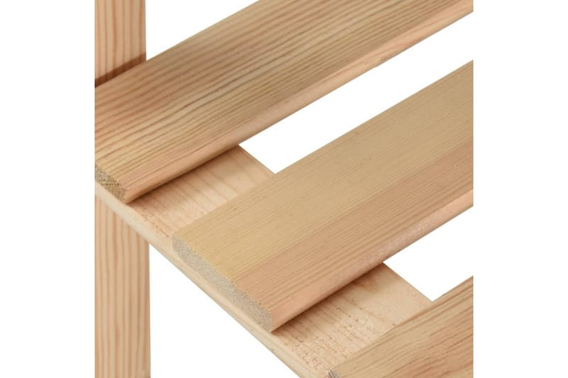 Oppbevaringshylle 5 etasjer 170x28,5x170 cm heltre furu - Brun - Oppbevaring - Hyller - Oppbevaringshylle - Lagerhylle