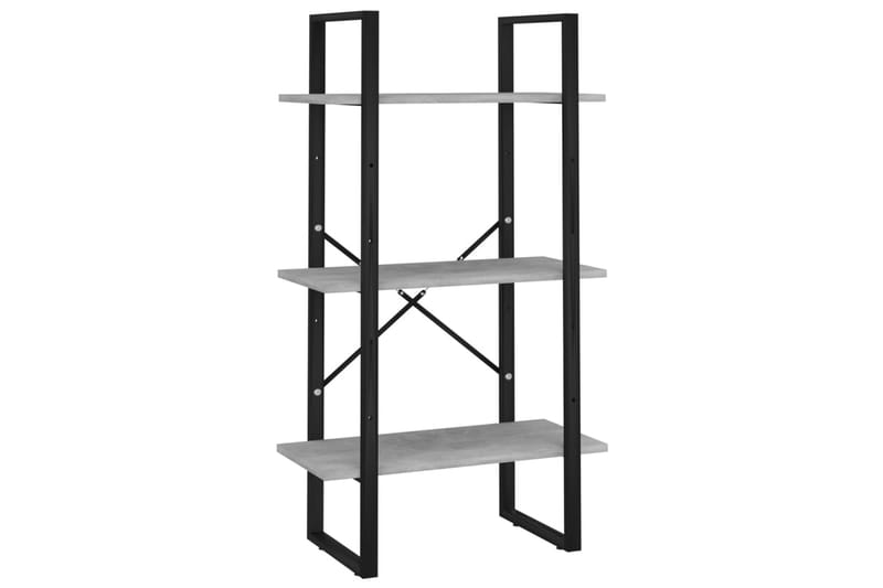 Oppbevaringshylle betonggrå 60x30x105 cm sponplate - Grå - Oppbevaring - Hyller - Oppbevaringshylle - Lagerhylle