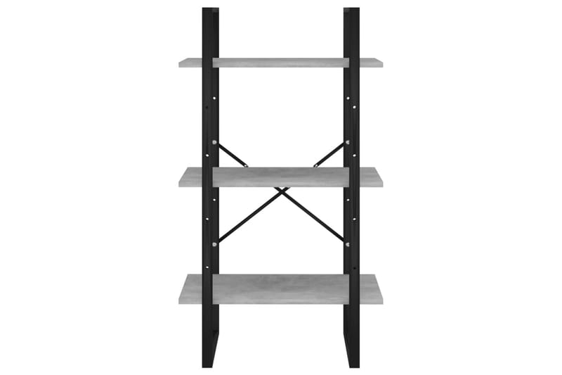 Oppbevaringshylle betonggrå 60x30x105 cm sponplate - Grå - Oppbevaring - Hyller - Oppbevaringshylle - Lagerhylle
