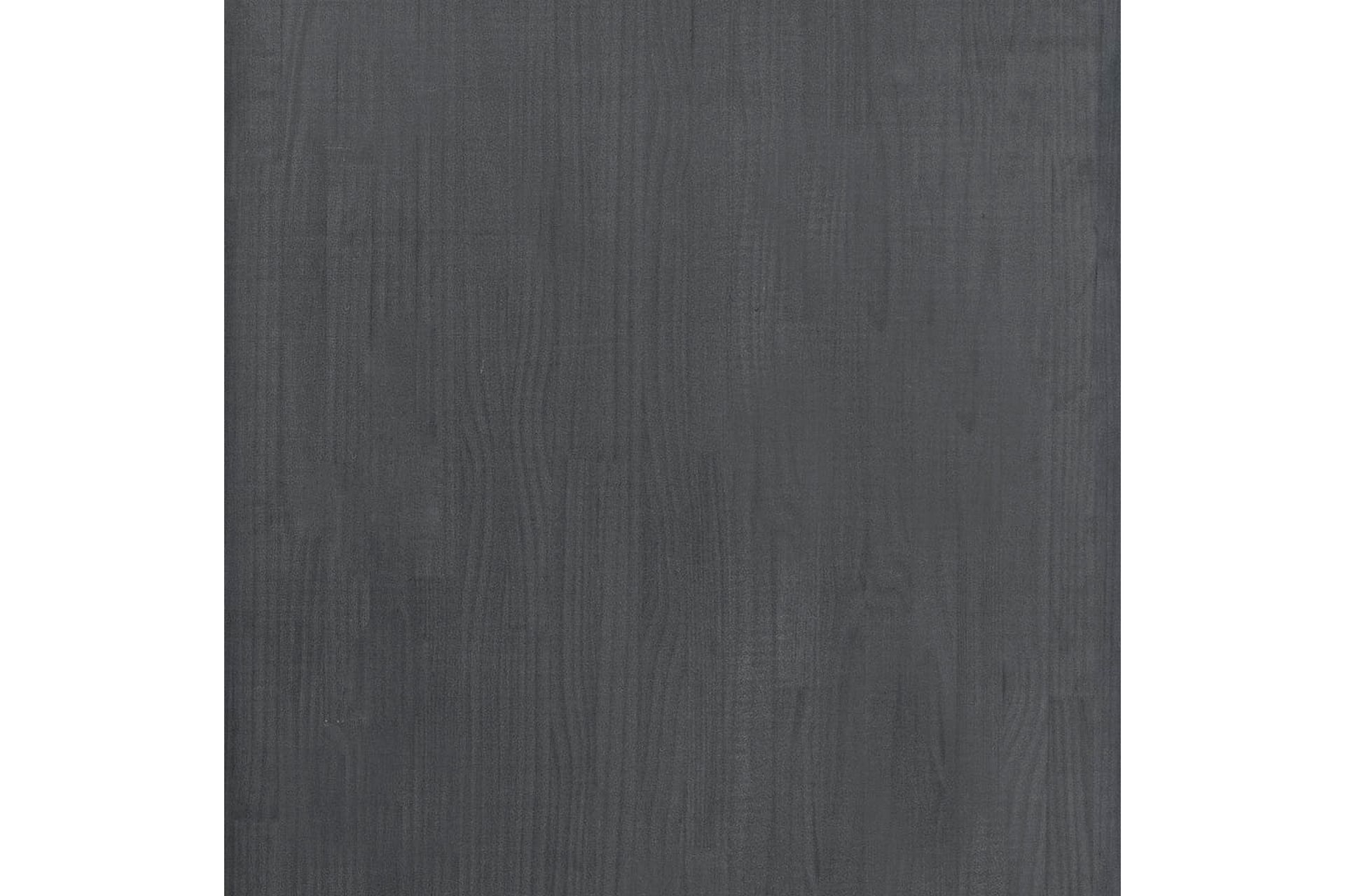 Oppbevaringshyller 2 stk grå 60x30x210 cm heltre furu - Grå - Oppbevaring - Hyller - Oppbevaringshylle - Lagerhylle