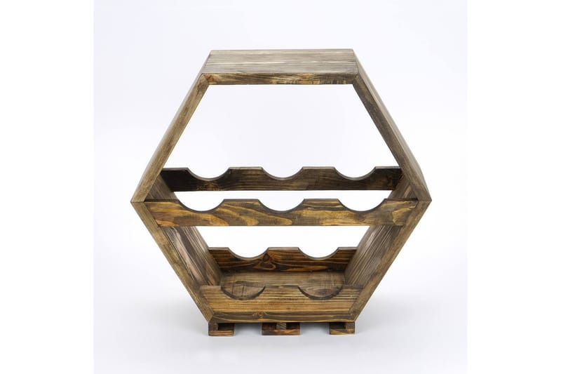 Almaden vinstativ 42x20 cm - Natur - Oppbevaring - Hyller - Oppbevaringshylle - Vinstativ & vinhylle