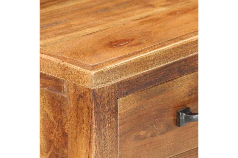Vinskap 40x30x80 cm heltre akasie - Brun - Oppbevaring - Hyller - Oppbevaringshylle - Vinstativ & vinhylle