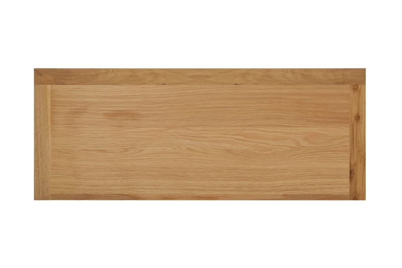 Vinskap for 11 flasker 80x32x80 cm heltre eik - Oppbevaring - Hyller - Oppbevaringshylle - Vinstativ & vinhylle