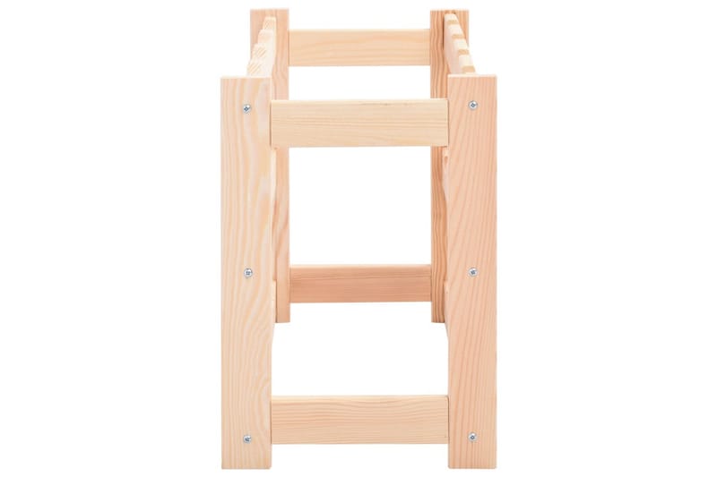 Vinstativ for 12 flasker furu - Beige - Oppbevaring - Hyller - Oppbevaringshylle - Vinstativ & vinhylle