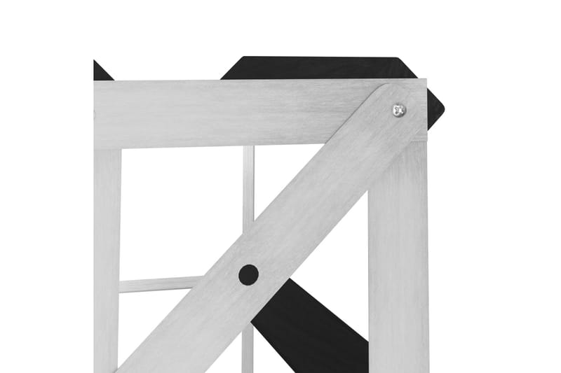 Vinstativ for 120 flasker svart heltre furu - Svart - Oppbevaring - Hyller - Oppbevaringshylle - Vinstativ & vinhylle