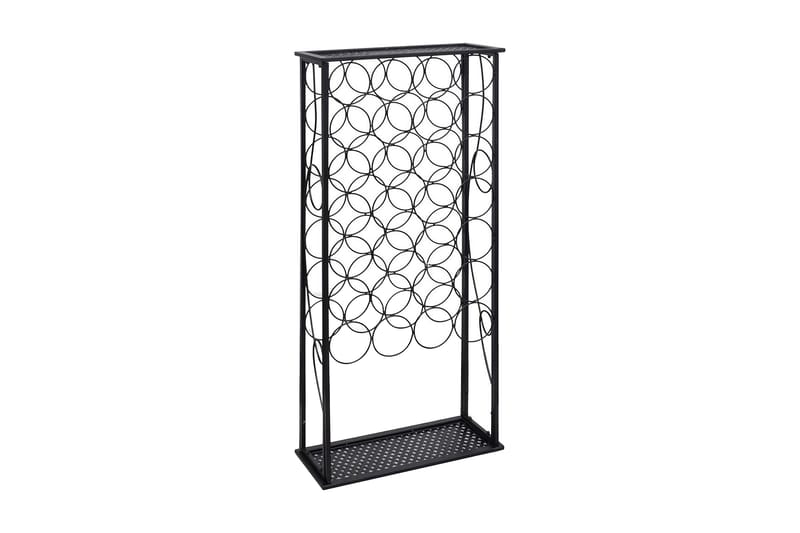 Vinstativ for 28 flasker metall - Oppbevaring - Hyller - Oppbevaringshylle - Vinstativ & vinhylle