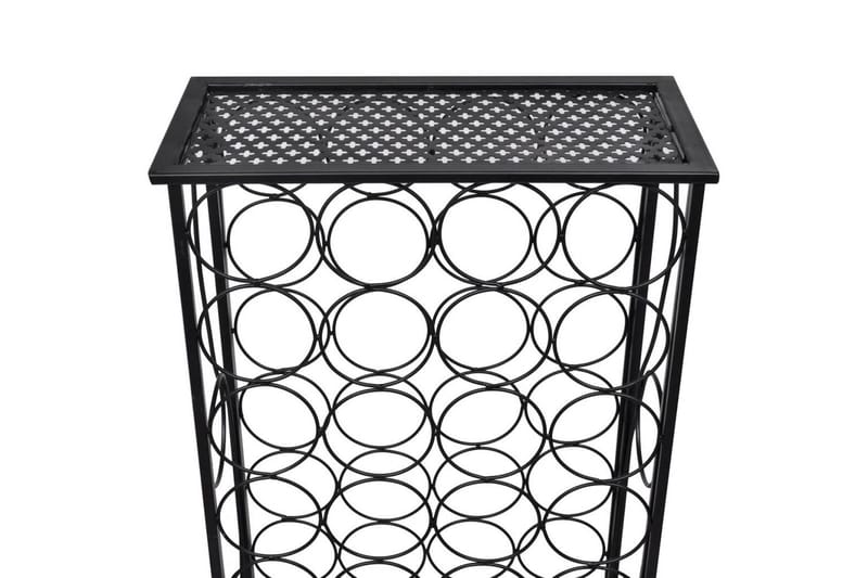 Vinstativ for 28 flasker metall - Oppbevaring - Hyller - Oppbevaringshylle - Vinstativ & vinhylle