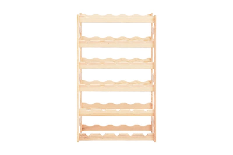 Vinstativ for 30 flasker furu - Beige - Oppbevaring - Hyller - Oppbevaringshylle - Vinstativ & vinhylle