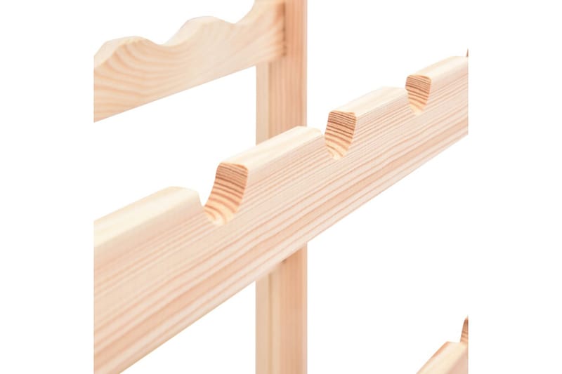 Vinstativ for 30 flasker furu - Beige - Oppbevaring - Hyller - Oppbevaringshylle - Vinstativ & vinhylle