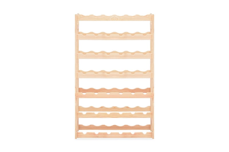Vinstativ for 42 flasker furu - Beige - Oppbevaring - Hyller - Oppbevaringshylle - Vinstativ & vinhylle