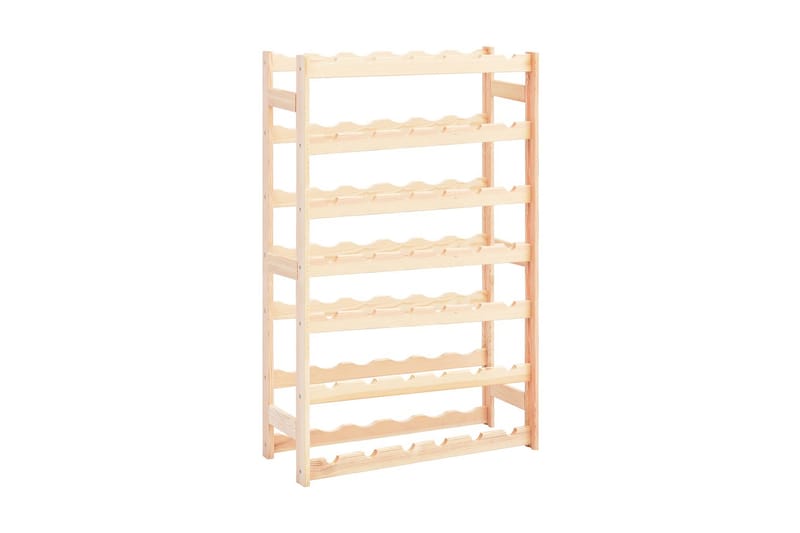 Vinstativ for 42 flasker furu - Beige - Oppbevaring - Hyller - Oppbevaringshylle - Vinstativ & vinhylle
