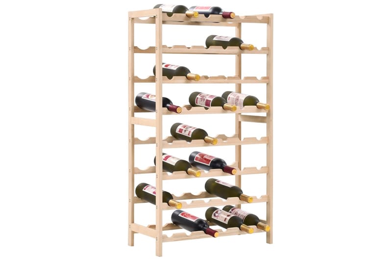 Vinstativ sedertre 57,5x28x102 cm - Oppbevaring - Hyller - Oppbevaringshylle - Vinstativ & vinhylle