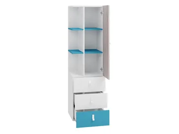 Planeta Bokhylle 45 cm i Tre - Svart|Beige - Oppbevaring - Hyller - Bokhylle