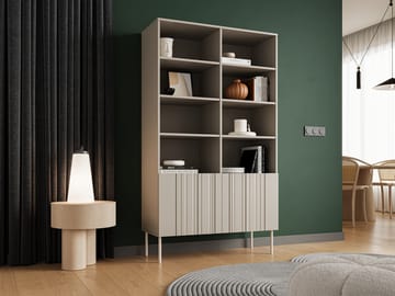 Rynlin Bokhylle 101 cm i Tre - Beige - Oppbevaring - Hyller - Bokhylle