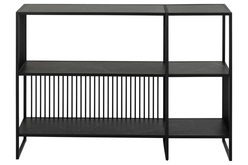 Saklani Bokhylle 120 cm - Svart - Oppbevaring - Hyller - Bokhylle