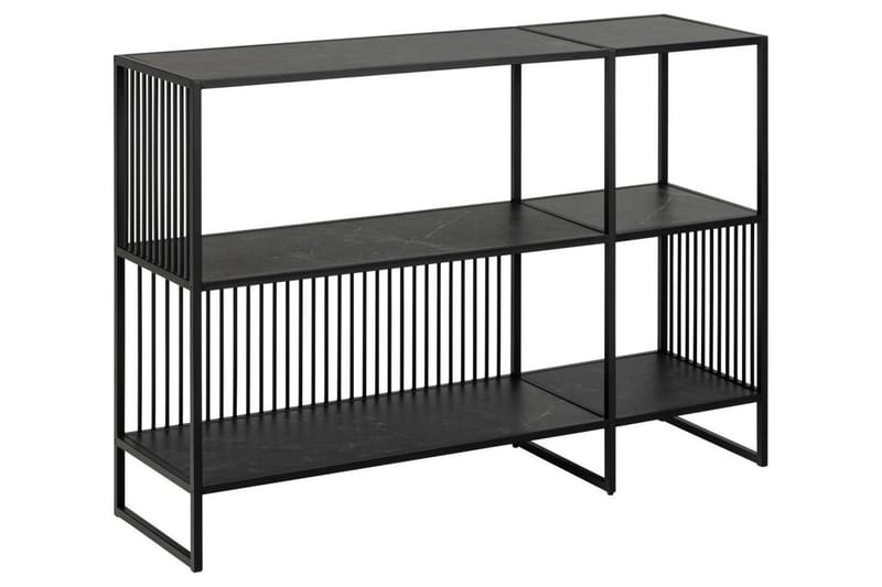 Saklani Bokhylle 120 cm - Svart - Oppbevaring - Hyller - Bokhylle