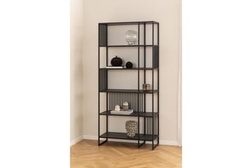 Saklani Bokhylle 85 cm - Svart - Oppbevaring - Hyller - Bokhylle