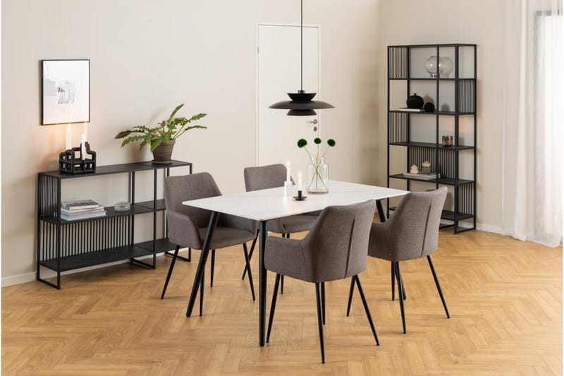 Saklani Bokhylle 85 cm - Svart - Oppbevaring - Hyller - Bokhylle
