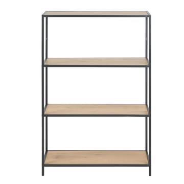 Seaford Bokhylle 77 cm i Tre med Metallstativ - Brun|Sort - Oppbevaring - Hyller - Bokhylle