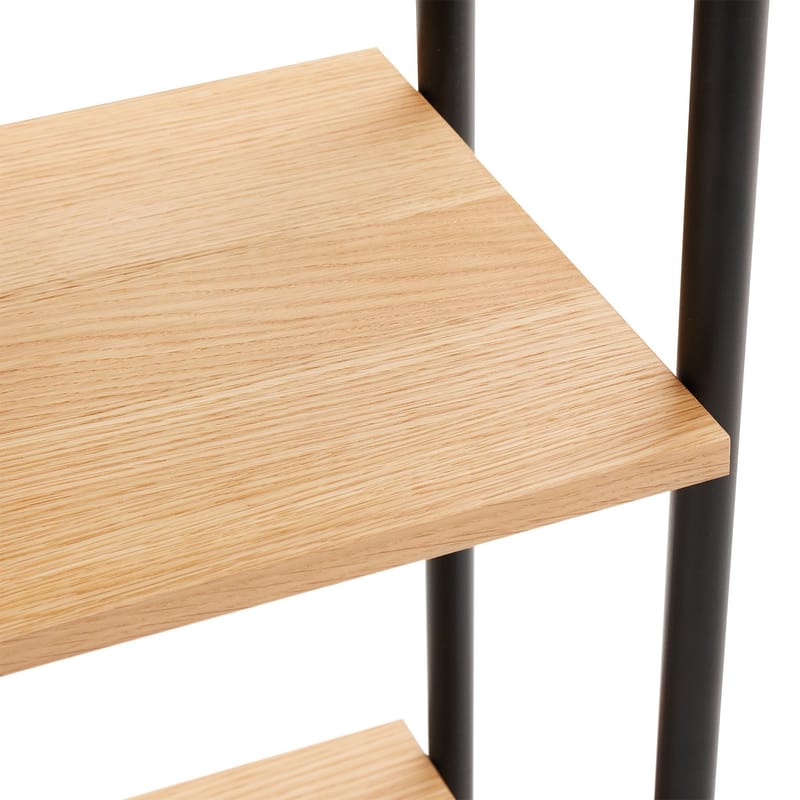 Shelf HOME4YOU 65,5x32x117 cm - eik/svart - Oppbevaring - Hyller - Hylleplan & hyllekonsoll