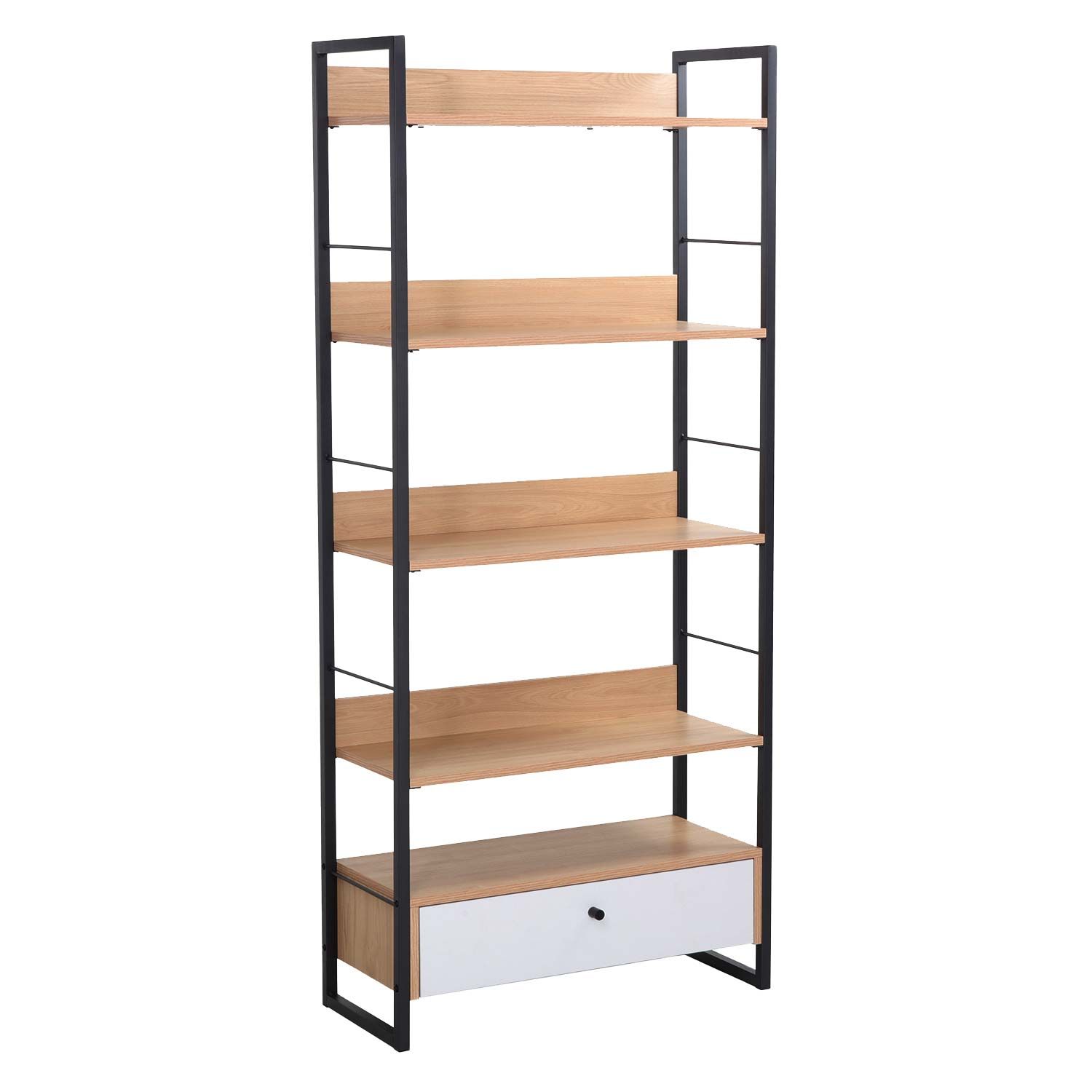 Shelf HOME4YOU - eik/hvit