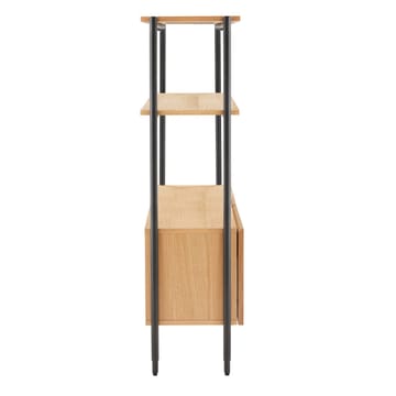 Shelf HOME4YOU - eik/svart - Oppbevaring - Hyller - Hylleplan & hyllekonsoll