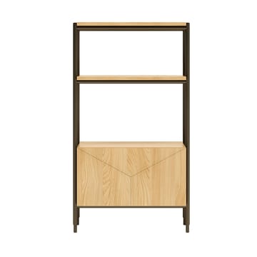 Shelf HOME4YOU - eik/svart - Oppbevaring - Hyller - Hylleplan & hyllekonsoll