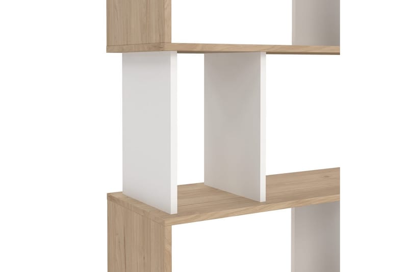 Shivani Bokhylle 80 cm - Natur/Hvit - Oppbevaring - Hyller - Bokhylle