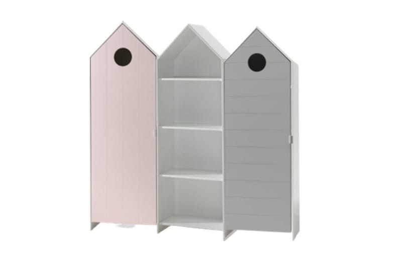 Skåp Vipack Casami 3-delar med Dörrar Vipack Multicolored VALUE_MISSING_24251 - Oppbevaring - Hyller - Bokhylle