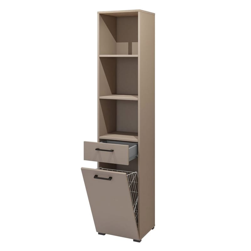 Skap Rosa 1 skuff 1 dør - Oppbevaring - Hyller - Bokhylle