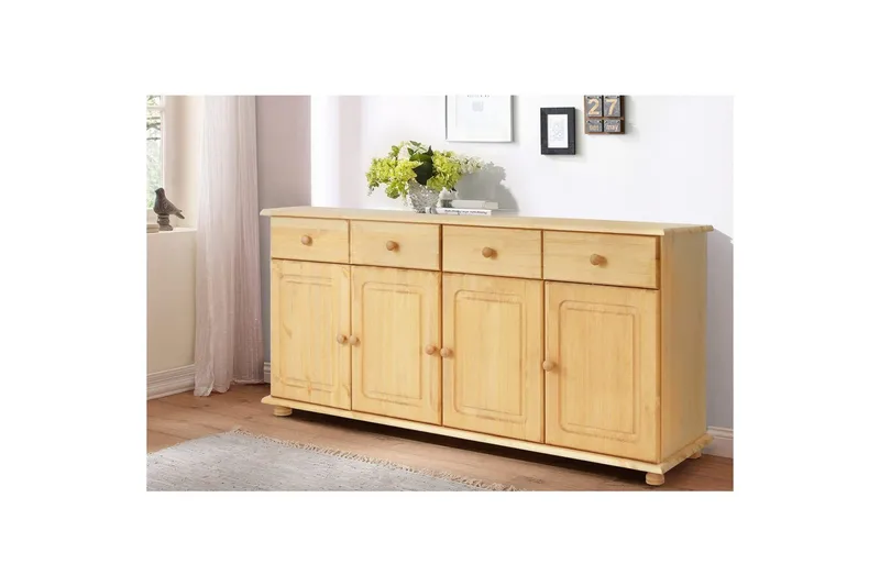 Skjenk Mette 156x34x77 cm - 156x34x77 cm - Oppbevaring - Oppbevaringsmøbler - Sideboard & skjenker